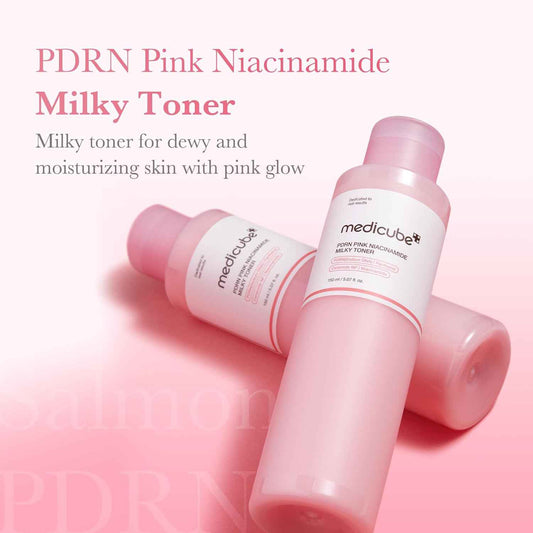 medicube PDRN Toner | for Hydrating, Moisturizing, Soothing with Ceramide, Peptide | Glass Glow Skin | Korean Skincare