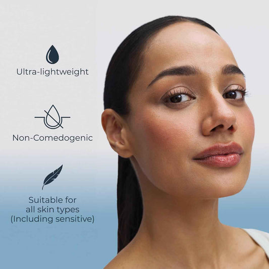 Eucerin Immersive Hydration Smoothing Face Serum, Ultra-Lightweight Hyaluronic Acid Serum Reduces the Look of Fine Lines and Wrinkles, 1 Fl Oz Bottle