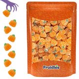 Fruidles Halloween Sour Jelly Pumpkins, Delicious Gummy Candy, Gluten-Free, Fun and Festive Holiday Snacking, Party Favor (Half-Pound)