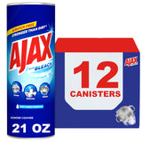 Ajax Powder Cleanser with Bleach - 21 ounce (Pack of 12)