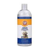 Arm & Hammer Clinical Care Dental Rinse for Adult Dogs, Odorless Flavorless Water Additive for Daily Plaque, Tartar, and Bad Breath Control, Baking Soda Enhanced Formula, 16 Fl Oz
