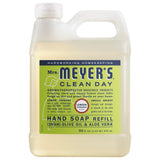 MRS. MEYER'S CLEAN DAY Liquid Hand Soap Refill, Cruelty Free and Biodegradable Formula, Lemon Verbena Scent, 33 oz