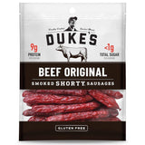 Duke's Beef Original Smoked Shorty Sausages, 7g Protein Per Serving, 4 oz.