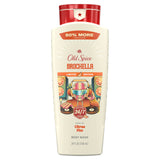 Old Spice Body Wash for Men, Summerdudes, 24/7 Shower Fresh with Daily Use, Long Lasting Scent, Cleanse & Refresh Skin, VIP Festival Experience, Serial Griller with Charred Marshmallow Scent, 24 oz