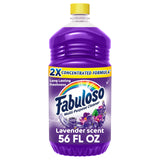 Fabuloso Multi-Purpose Cleaner, 2X Concentrated Formula, Refreshing Lemon Scent, 56 oz Household Scented