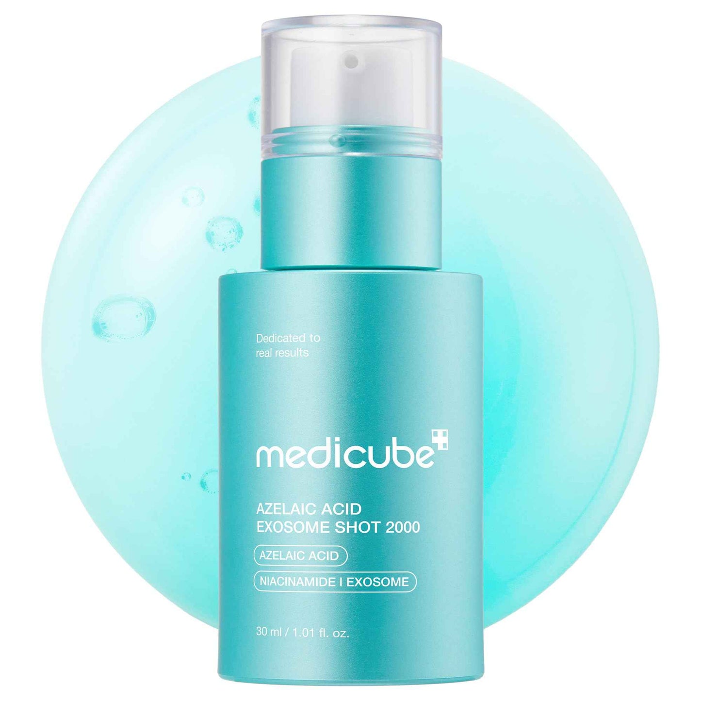 medicube Exosome Shot Spicule Facial Serum | Liquid Skin Booster Serum | Exosome, AHA+BHA+PHA | Pore Care, Dead Skin Cells, Skin Texture | Korean Skincare, 1.01 fl.oz