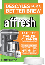Affresh Coffee Maker Cleaner, for Multi Cup Drip, Pod, Single Serve and Espresso, Descales & Cleans Limescale & Mineral Deposits