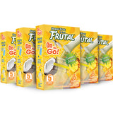 Frutal On-The-Go! | Powdered Drink Mix Pina Colada - Flavored Sugar Free! – Single Serve On The Go! - Powder Sticks Packets (30 Count of Stick Packs)