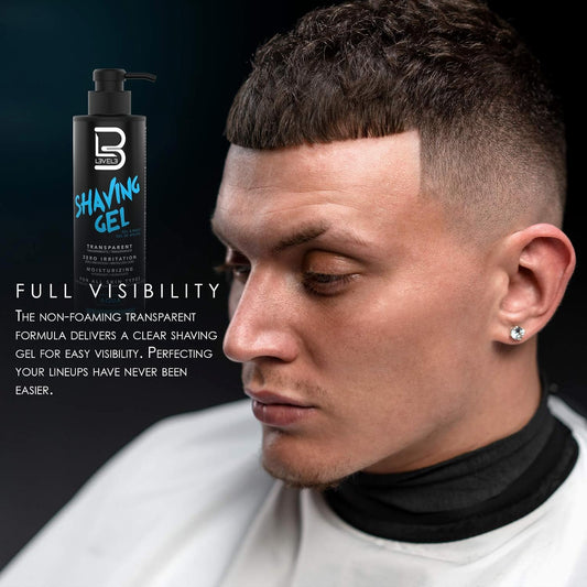 L3 Shaving Gel - Straight Razor Shave Gel - Non-Irritating - Refreshing Smell - No Hot Towel Necessary