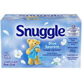 Snuggle Fabric Softener Dryer Sheets, Blue Sparkle, 200 Count