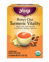 Yogi Tea, Honey Chai Turmeric Vitality, 16 ct