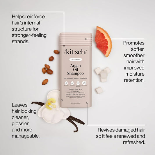 Kitsch_Repairing_Argan_Oil_Shampoo_for_Women_&_Men_w/Terabond™_–_Argan_Oil_for_Hair,_Repairs_&_Renews_Damaged,_Weak,_&_Brittle_Hair_–_Silicone,_Paraben_&_Sulfate_Free_Shampoo_for_Hair_Care_–_12.3_oz
