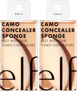 e.l.f. Camo Concealer Sponge, Makeup Sponge With Latex Free Foam & Dual-Pointed Ends For Blending, Vegan & Cruelty-Free