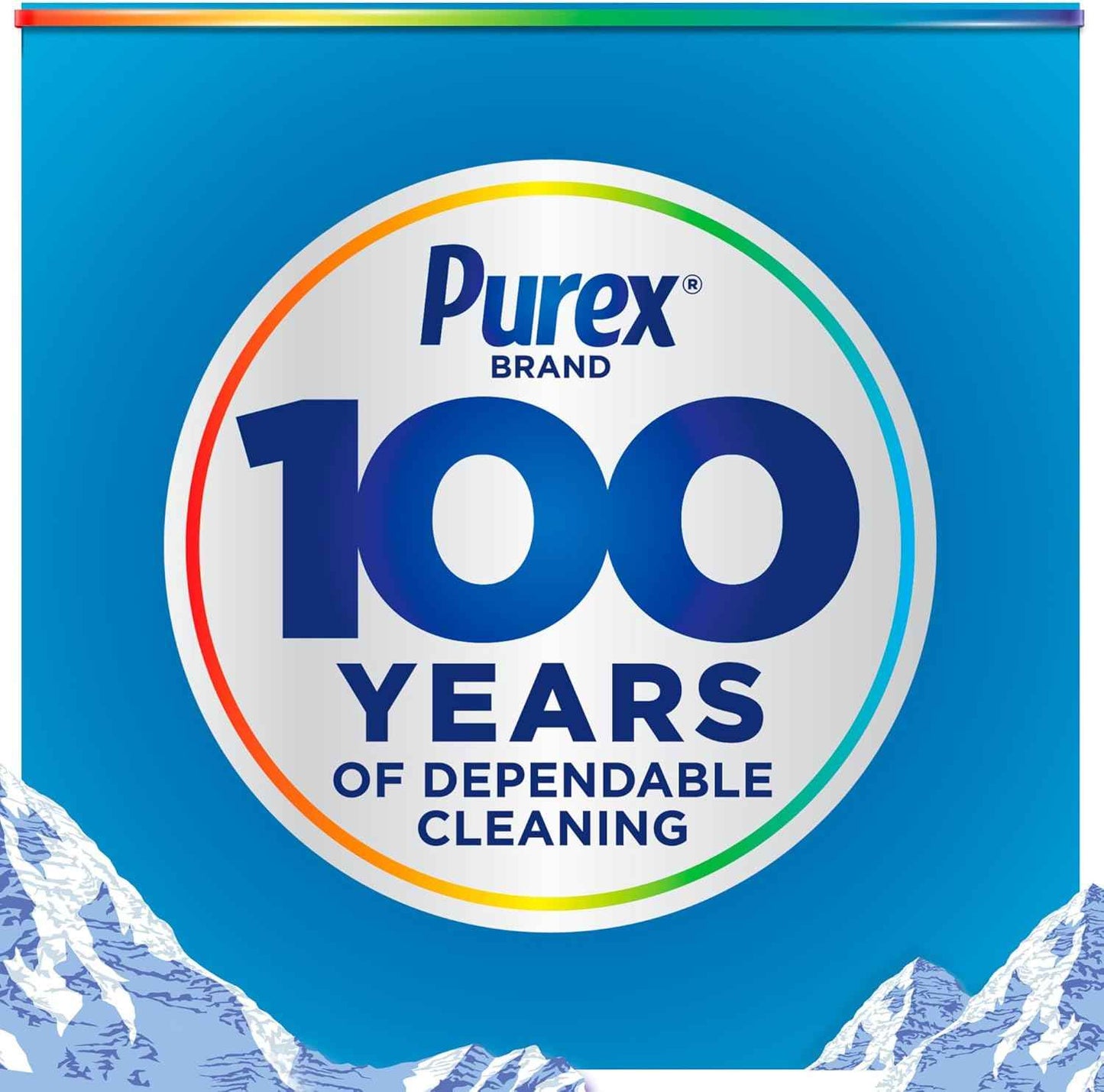 Purex Fresh Mountain Breeze Liquid Detergent – 82.5 fl oz, 165 Loads, Ultra-Concentrated