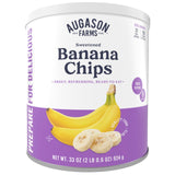 Banana Chips 2 lbs 0.59 oz No. 10 Can - Sweet and Delicious Snack