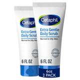 Cetaphil Exfoliating Face Wash, Extra Gentle Daily Face Scrub, Gently Exfoliates & Cleanses, For All Skin Types, Non-Irritating & Hypoallergenic, Suitable For Sensitive Skin, 6 Fl Oz