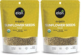 Elan Organic Raw Sunflower Seeds, 7.1 oz, Unsalted Kernels, Shelled Seeds, No Shell, Non-GMO, Vegan, Gluten-Free, Kosher, All Natural Snacks & Toppings