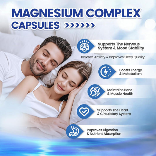 1000mg_Magnesium_Complex_for_Women_&_Men*,_8_Elemental_with_Magnesium_Glycinate,_Citrate,_Malate,_Taurate,_Oxide,_Carbonate,_Aspartate,_Orotate_for_Bones,_Muscle,_Recovery,_Energy,_Vegan,_90_Capsules