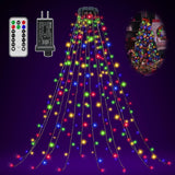 300 LED Christmas Tree Lights with Remote, 8 Lights Modes with Timer& Memory Function, Warm White Christmas Lights Waterproof for Outdoor Indoor Christmas Decorations