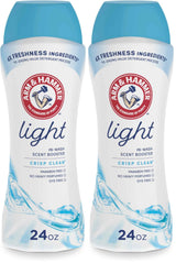 ARM & HAMMER Light In-Wash Scent Booster, Laundry Scent Booster Crisp Clean scent, 24 Oz