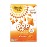 Simple Mills Pop Mmms Pizza Baked Snack Crackers, Gluten Free, 4 Ounce (Pack of 1)