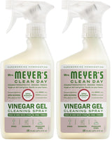 MRS. MEYER'S CLEAN DAY Vinegar Gel Cleaning Spray, Bathroom Use, No-Rinse Formula, Apple Blossom, 16 Fl Oz