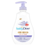 Baby Dove Sensitive Skin Care Baby Wash Moisture For Baby Bath Time Hypoallergenic, Washes Away Bacteria