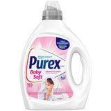 Purex Baby Soft Liquid Laundry Detergent, Ultra Concentrated, 82.5 fl oz, 165 Loads, Hypoallergenic, Dye Free, Gentle on Skin