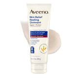Aveeno Skin Relief Healing Ointment, for Extra Dry, Cracked & Sensitive Skin, 72-Hour Protectant with Triple Oat, Shea Butter & Glycerin, Fragrance-Free for Body, Face, Hands, Lips