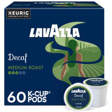 Lavazza Decaf, Single-Serve Keurig K-Cup Pods, Medium Roast Coffee