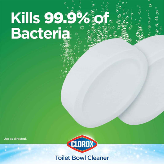 Clorox Ultra Clean Toilet Tablets Bleach