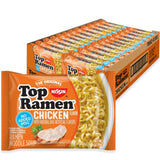 Nissin Top Ramen Bowl Ramen Noodle Soup, Beef, 3.28 Ounce (Pack of 6)