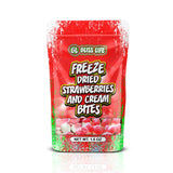 Orange Creamsicle Bites Freeze Dried Cream Fruit Candy from TikTok, ASMR Crunchy Candy, Sweet and Sour Kids Snacks, Unique Novelty Snack for 1.5 OZ