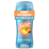 Secret Fresh Antiperspirant Deodorant for Women, 72hr Freshness on the Rocks with Pro-Hyaluronic Acid, Miami Mocktail Edition, Invisible Solid, Berry Passionate with Passionfruit & Guava Scent, 2.6 oz