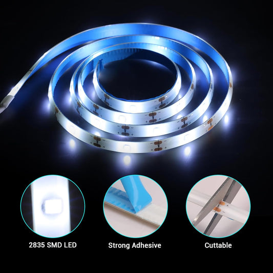 Battery_Powered_Strip_Lights_White_with_Remote,_3.3FT_Led_Strip_Light_with_8_Modes,_Dimmable,_Timer,_Self-Adhesive,_Cuttable,_Waterproof