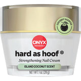 Hard As Hoof Nail Strengthening Cream with Coconut Scent, Nail Growth & Conditioning Cuticle Cream Stops Splits, Chips, Cracks & Strengthens Nails, 1 oz