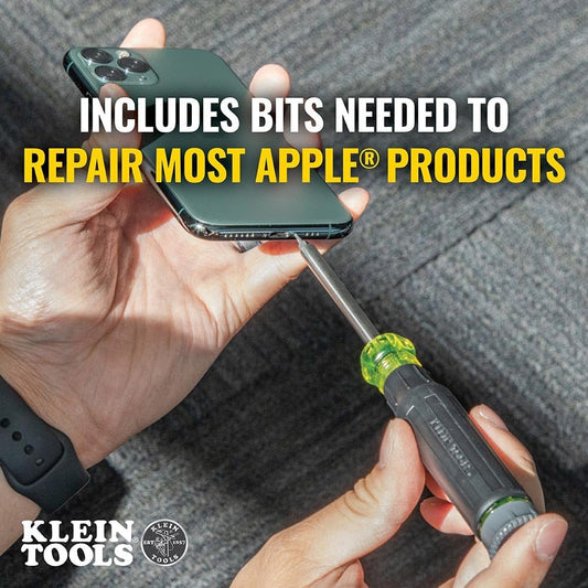 Klein_Tools_32328_Precision_Screwdriver,_27-in-1_Multi-Bit_Screwdriver,_Bits_for_Apple_Product_Repair,_Rare-Earth_Magnet,_Electronic_Repair