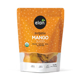 Elan Organic Dried Mango Slices, 4.4 oz, Sulphite-free, No Sugar Added, Non-GMO, Vegan, Gluten-Free, Kosher, Healthy Dried Fruit Snacks
