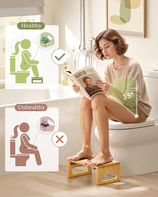 AmazerBath_7_Inches_Bamboo_Toilet_Stool_Squat_for_Adult,_Foldable_Squatting_Potty_Stools_for_Bathroom,_0.79"_Thickness_Poop_Stool_with_Non-Slip_Strip,_Space-Saving,_No_Assembly_Required,_Natural_Color