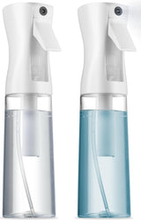 2 pack continuous spray bottle for hair - Ultra Fine Mist Sprayer | water spray bottle for hair mister spray bottle | hair spray bottles For Hairstyling, Cleaning, Salons