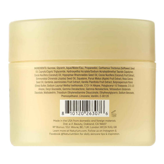 Naturium Glow Getter Body Scrub, Exfoliating Sugar Crystals with Linoleic-Rich Oils, Glycerin & Squalane, 226 g / 8 oz