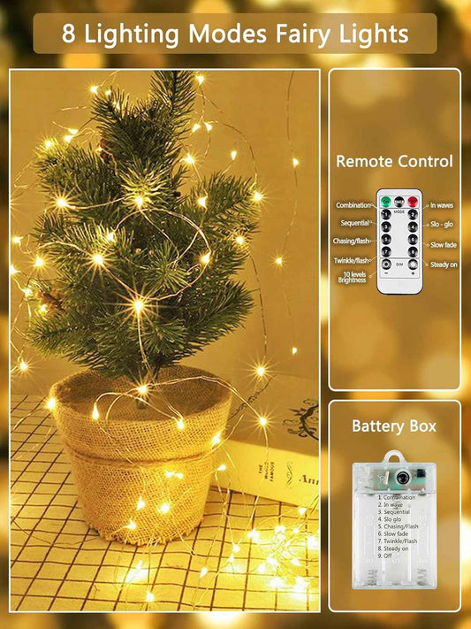 Avaspark Battery Fairy Lights 3-Pack – Cool-to-Touch Nursery and Kids Room Decor with Auto Timer for Worry-Free Nights