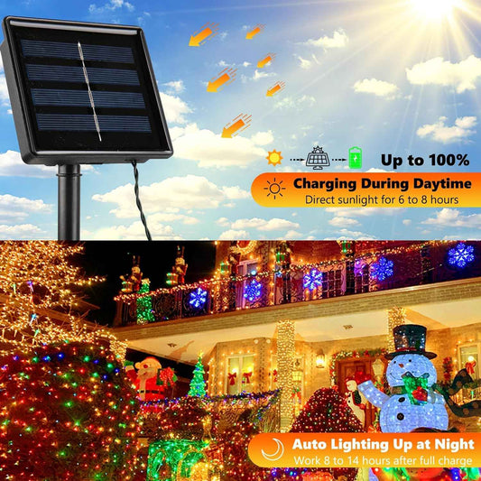 Joomer Solar String Lights – Cozy Indoor and Outdoor Home Decor Fairy Lights for Living Room, Bedroom, and Patio Ambiance