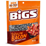 BIGS Sizzlin' Bacon Sunflower Seeds, Keto Friendly Snack, Low Carb Lifestyle, 5.35 oz Bag
