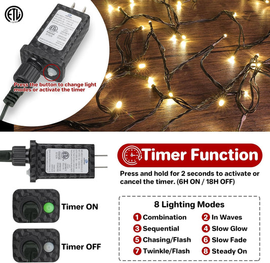 66FT_200_LED_Christmas_Light,_Twinkle_Xmas_Lights_with_8_Modes_and_Timer,_Outdoor_Waterproof_Christmas_Tree_Lights_for_Room_Bedroom_Wedding_Party_Holiday_Decorations,_Warm_White