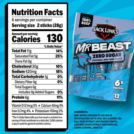 Jack_Link’s_x_MrBeast_Zero_Sugar_Mini_Beef_Sticks_–_6g_Protein_per_2_Individually-Wrapped_Meat_Sticks,_Made_with_100%_Real_Beef,_Perfect_for_School_Lunches,_Kids_Snacks,_12_Count_of_.5oz_Sticks