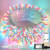 suddus Indoor Christmas Lights with Remote, Warm White String Lights Plug in with Timer, 33ft 100 LED Twinkle Fairy Lights for Bedroom Xmas Tree Wreath Garden Party Outdoor Thanksgiving Decorations