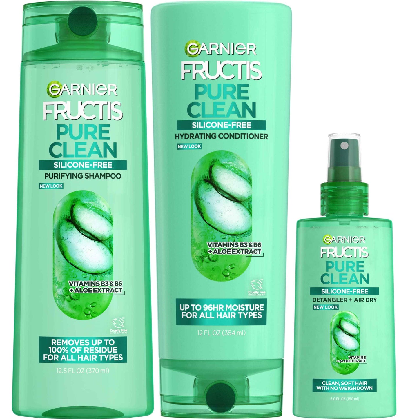 Garnier Fructis Pure Clean Detangler + Air Dry Spray
