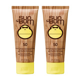 Sun Bum Original Spf 50 Sunscreen Lotion Vegan and Hawaii 104 Act Compliant (Octinoxate & Oxybenzone Free) Broad Spectrum Moisturizing UVA/UVB With Vitamin E 3 Ounce 2 Pack