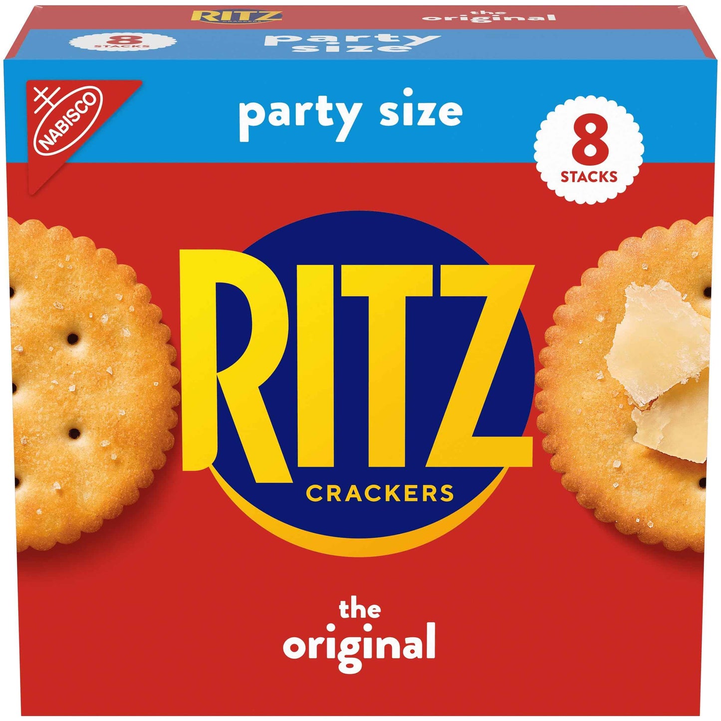 RITZ Original Crackers, Snacks for Kids and Adults, Lunch Snacks, Party Size